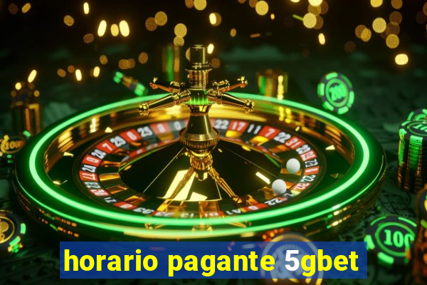 horario pagante 5gbet